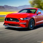 포드 머스탱 GT의 최신 옵션 - **Image Prompt 1: The Roaring Heart of Performance**
    A powerful, dynamic shot of the 2025 Ford M...